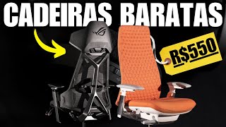 TOP 9 Cadeiras ERGONÔMICAS e GAMER Custo Benefício 2024 Melhores Cadeiras de ESCRITÓRIO Barata 2024 [upl. by Neenaej195]