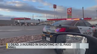 1 dead 3 injured at El Paso Mall shooting 2 suspects in custody [upl. by Michale]