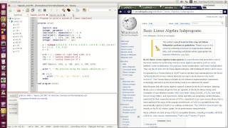 Advanced Fortran Programming  016  Introduction to BLAS and LAPACK [upl. by Arol483]