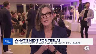 ARK Invest CEO Cathie Wood EVs will be the bulk of the auto market in the next 5 years [upl. by Ettenot]