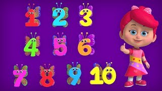 10 Little Numbers Song  Numbers Song for Children  Learn Numbers with Betty and Bunny for KIDS [upl. by Featherstone]