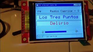 ESP8266 internet radio  W95 [upl. by Etennaej]