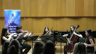 Mozart Clarinet Quintet k581 in A major 2nd amp 3rd mvt March 2024 Jerusalem [upl. by Simmie]