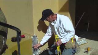 Adding stucco control joints before stucco repairs [upl. by Hazlip]