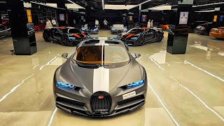 SUPERCAR HYPERCAR PARADISE  BUGATTI CHIRON SUPER SPORT 300 Unveiling at F1RST MOTORS DUBAI [upl. by Aubree]