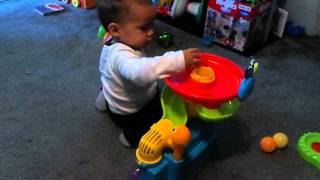 Playskool Busy Ball Popper Review [upl. by Ludly]