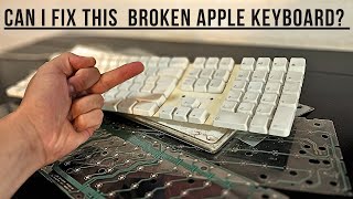 Are Old Apple Keyboards Fixable [upl. by Pollitt]