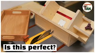 ⚡ DIY  Secrets of the woodworking master  How to make a perfect spline jig  FINE WOODWORKING [upl. by Mureil]