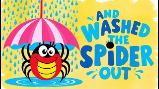 ITSY BITSY SPIDER  Song for Children [upl. by Castro954]