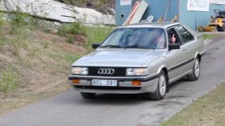 Audi Coupé Typ 8185Typ 89 meeting treffen 2017 Sound [upl. by Oloap]