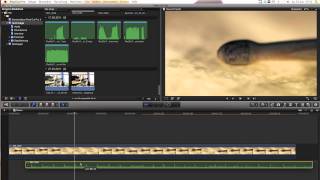 Final Cut Pro X Tutorial Separate Audio und Videospur und das Positionieren von Clips [upl. by Zephaniah432]