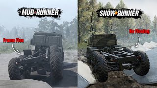 Why Mudrunner is praised to this day  Snowrunner vs Mudrunner [upl. by Eirrac]