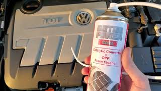 How to clean DPF amp Catalytic regen fix TDI Audi Volkswagen Jetta Golf Touareg Motor Power Care [upl. by Cawley]