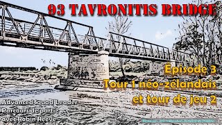 Tavronitis Bridge Advanced Squad Leader Épisode 3 Tour 1 néozélandais et tour de jeu 2 [upl. by Rebba620]