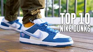 10 BEST Nike DUNK Low Sneakers of 2023 [upl. by Lleunamme136]