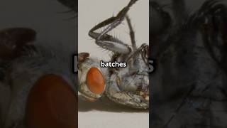 House Fly Life Cycle 500 Eggs in Just a Few Days FlyLifecycle EggLaying HouseFly FlyPupae [upl. by Dadinirt]