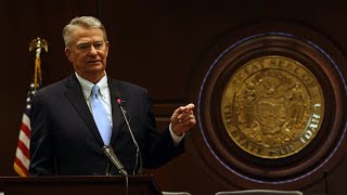 Gov Brad Little Answers Reporters Questions at PostAddress Press Conference  Idaho Reports [upl. by Sholeen]