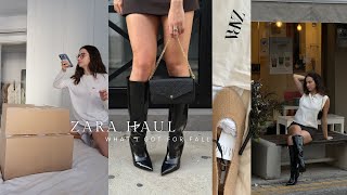 ZARA HAUL  autumn fashion [upl. by Cuthbert]