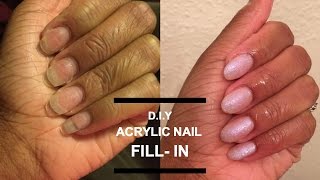 Kiss Acrylic DIP KIT Demo ▪️ EASY  FAST Fill In [upl. by Dinny351]