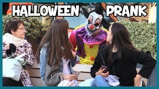 Faire peur en clown tueur  Halloween Prank  Les Inachevés [upl. by Naveb]