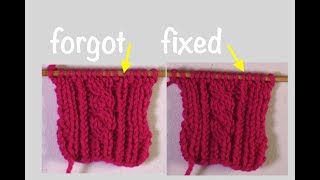 Fixing Mistakes Intentionally Twisted Stitches  Technique Tuesday [upl. by Gad]