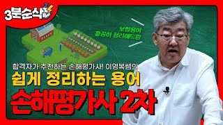 손해평가사 2차  농작물재해보험 및 가축재해보험 손해평가의 이론과 실무  이영복쌤의 용어정리 에듀마켓 [upl. by Enelloc]