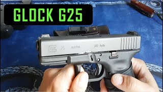 Glock G25 em 380 ACP  Review [upl. by Hallette]