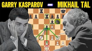 Game or Poetry   Garry Kasparov vs Mikhail Tal 1989  Skelleftea World Cup Round  7 [upl. by Nicram583]