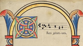 O REX GENTIUM  O KING OF NATIONS  O Antiphons Day 6  December 22  Latin and English [upl. by Lsiel]