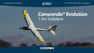 Eflite® Conscendo® Evolution 15m BNF® BasicPNP [upl. by Oyam]