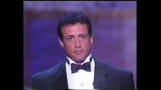 Sylvester Stallone Pt 1  1995 Blockbuster Awards [upl. by Aneleairam]