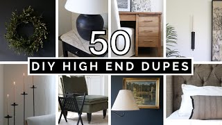 50 DIY HIGH END HOME DECOR THRIFTED DUPES [upl. by Butterfield]