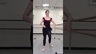 Fix You Pirouettes at the Barre 🤍 ballet balletclasses balletlessons [upl. by Scarlet]