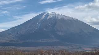 Mt Yotei 20221107 Niseko 202223 Snow Season Just Around the Corner Welcome Back ↓Niseko Airbnb ↓ [upl. by Sophie665]