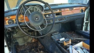 1972 Mercedes Benz 280SE 45 Interior Restoration [upl. by Ellehcem]