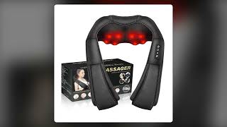 DONT BUY WERTYI Shiatsu Neck Massager BEFORE WATCHING THIS VIDEO 8 Reasons [upl. by Yadrahc990]