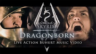 Skyrim  Dragonborn Live Action Buhurt Music Video By Munx Gregoriana  10k SUBS Special [upl. by Akire102]