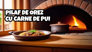 Pilaf de orez cu carne la cuptor mancarea copilariei ca la mama acasa in doar 5 minute [upl. by Chee]