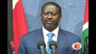 Raila accepts courts decision Full speech [upl. by Peppie]