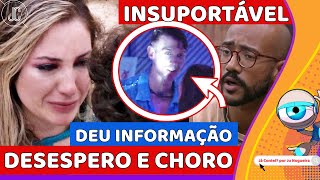 📛Amanda VAI LONGE DEMAIS por DESESPERO Alface É FALSO e INSUPORTÁVEL Cris PASSA INFORMAÇÃO [upl. by Anyat934]