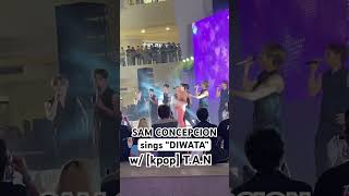 Sam Concepcionsings “DIWATA” w kpop TAN [upl. by Ahpla]