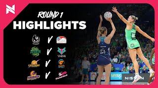 Suncorp Super Netball Highlights  Round 1 2023 [upl. by Segal982]