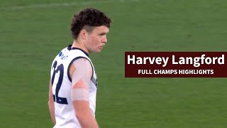 Harvey Langford  Full Champs Highlights [upl. by Cayla]