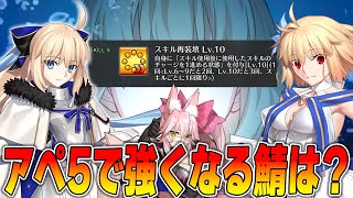 【FGO】アペンド5「スキル再装填」が結構やばい。強くなるサーヴァントは誰？ [upl. by Syman]