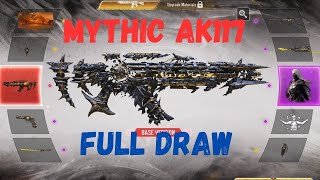 New Mythic AK117 Memento mori Full Draw  Grim Ending Mythic Drop  codm [upl. by Nyral]