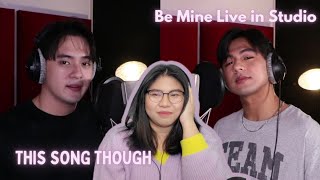 BGYO Akira and JL  Be Mine in Studio Reaction [upl. by Bois]