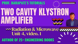 TWO CAVITY KLYSTRON AMPLIFIER [upl. by Catharine]