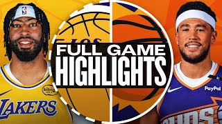 LAKERS at SUNS  NBA PRESEASON FULL GAME HIGHLIGHTS  October 17 2024 [upl. by Nnylav]