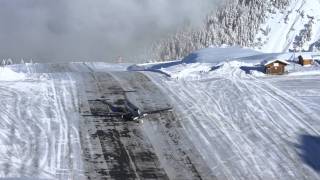 THE MOST DANGEROUS LANDING IN THE WORLD COURCHEVEL ALTIPORT [upl. by Nellie866]