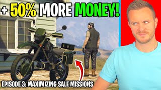 Episode 3 Maximizing Sale Missions BEGINNERS GUIDE To GTA 5 Online In 2024 [upl. by Atinahs747]